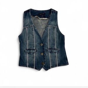 Vintage denim vest